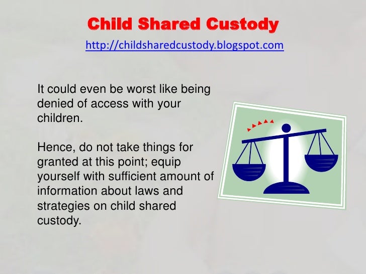 shared custody laws