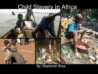 Child Slavery In Africa By: Stephanie Shea 
