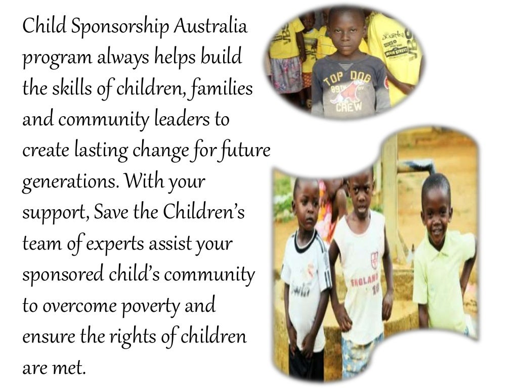 Child Sponsorship Program and Organisations Australia