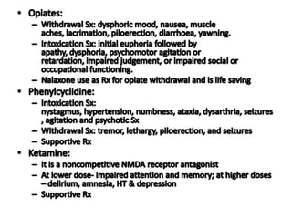 Child substance misuse