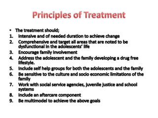 Child substance misuse