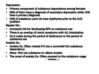 Child substance misuse