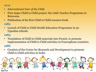 Child to child approach | PPT