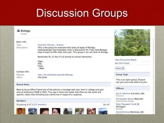 Discussion Groups