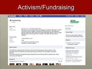 Activism/Fundraising