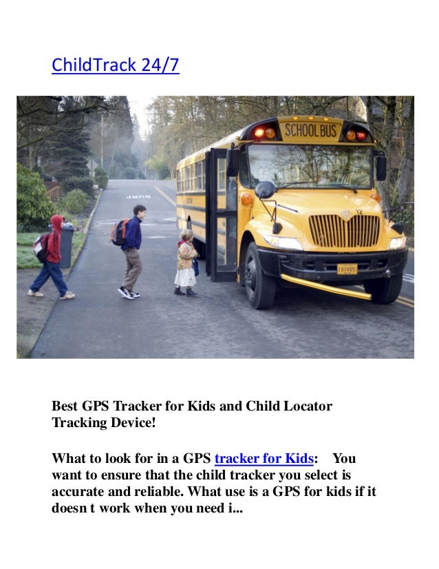 Child Tracker | GPS tracker for Kids | Child Tracking Device
