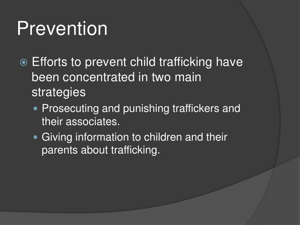 Child Trafficking