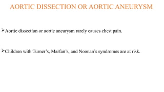 CHILD WITH CHEST PAIN.pptx imp pediatrics | PPTX