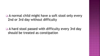 Child with Constipation | PPT