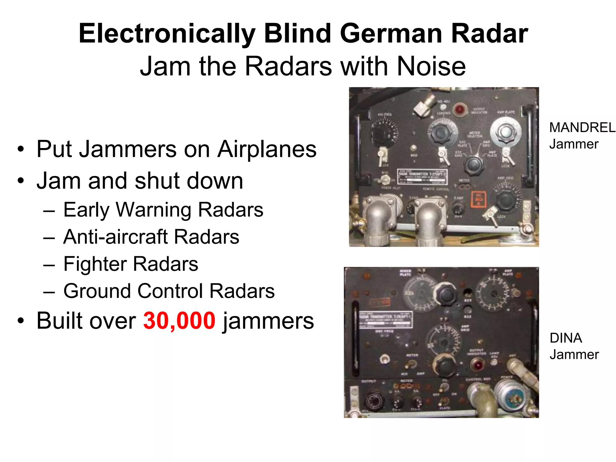   Flew at 15 - 25 thousand feetStrategic Bombing of Germany The Combined Bomber OffensiveBritish bombed at NightArea BombingLancaster'sHalifaxFlew at 7 - 17 thousand feet