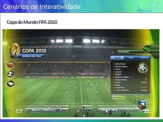 Cenários de Interatividade
 