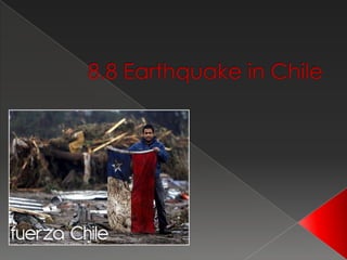 8.8 Earthquake in Chile  