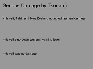 Tsunami threat level hawaii