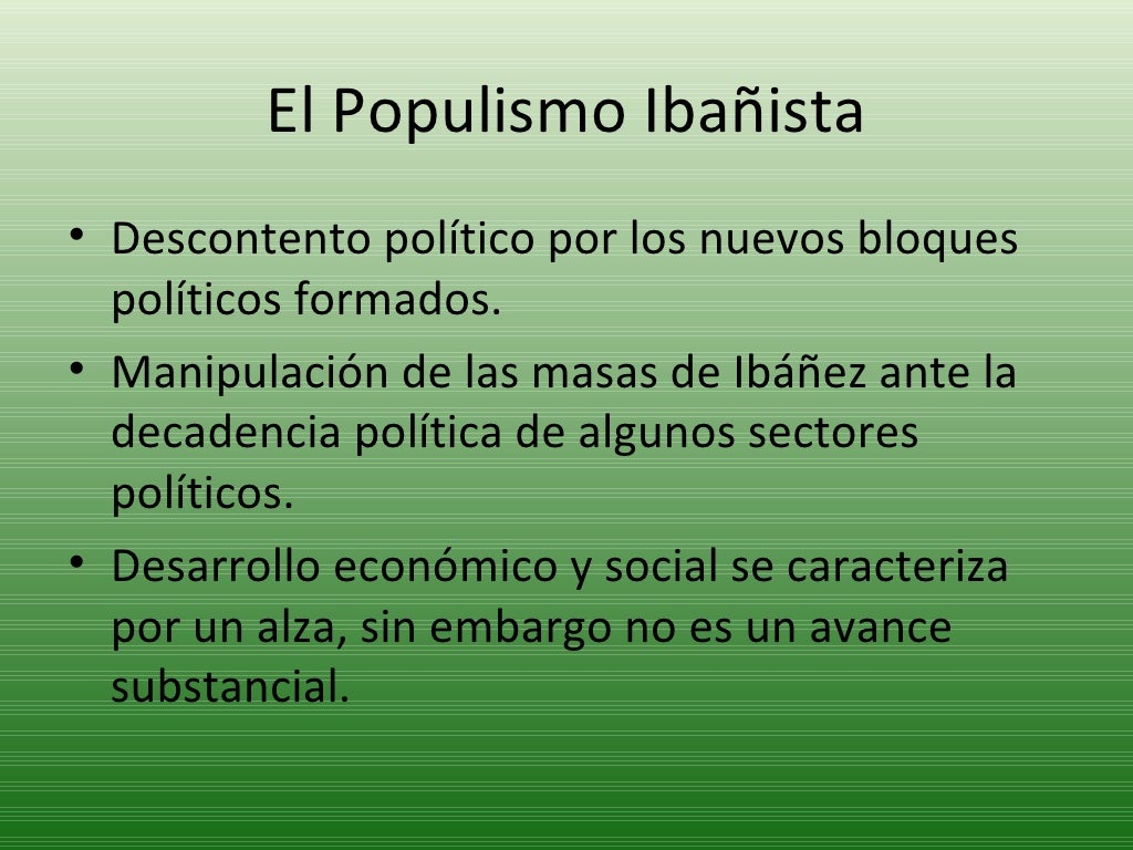 Chile entre 1920 a 1964