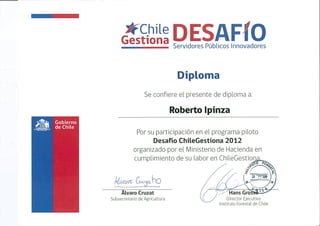 Chile gestiona