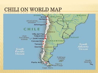 CHILI ON WORLD MAP