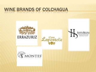 WINE BRANDS OF COLCHAGUA