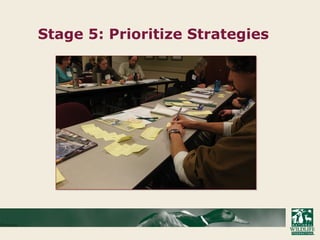 Stage 5: Prioritize Strategies
 