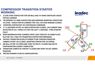 Compressor Star Transition Module Chiller ppt | PDF