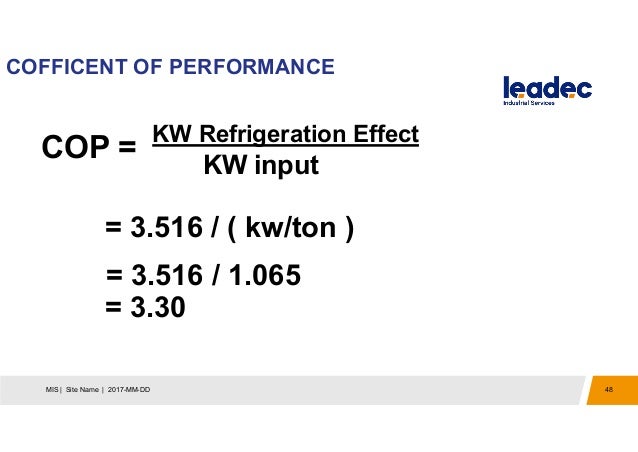 Chiller Cooling Capacity How To Calculate The Engineering Mindset