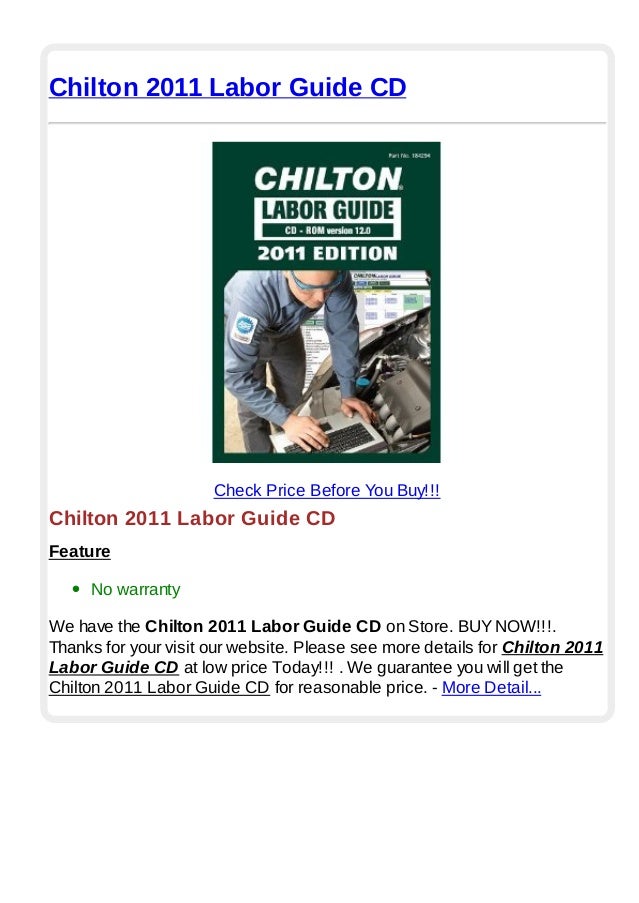 Chilton Labor Guide Free Download - Secret Database chilton labor guide free download