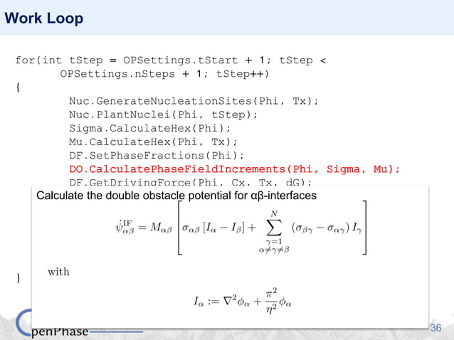 Multi-phase-field simulations with OpenPhase | PPT