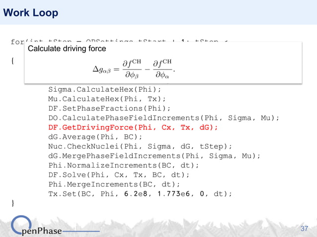 Multi-phase-field simulations with OpenPhase | PPT