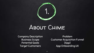 Chime product breakdown final | PPTX