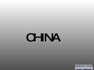 CHINA  