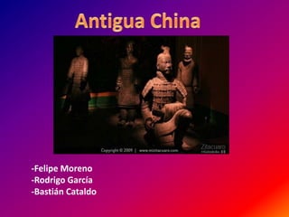 Antigua China -Felipe Moreno -Rodrigo García -Bastián Cataldo 