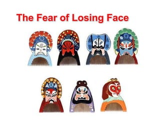 The Fear of Losing Face