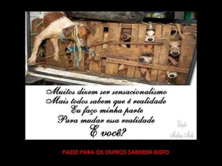 PASSE PARA OS OUTROS SABEREM DISTO 