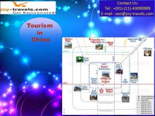 Tourism
in
China

 