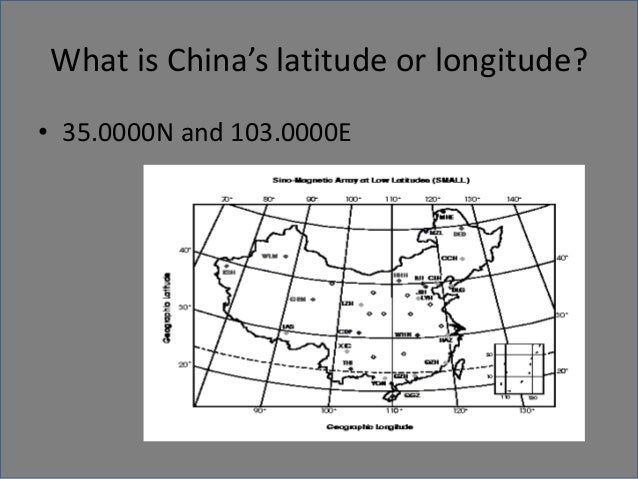 Shanghai Coordinates