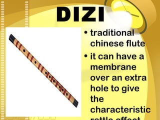 Musical Instruments of China (grade 8 mapeh/music) | PPT