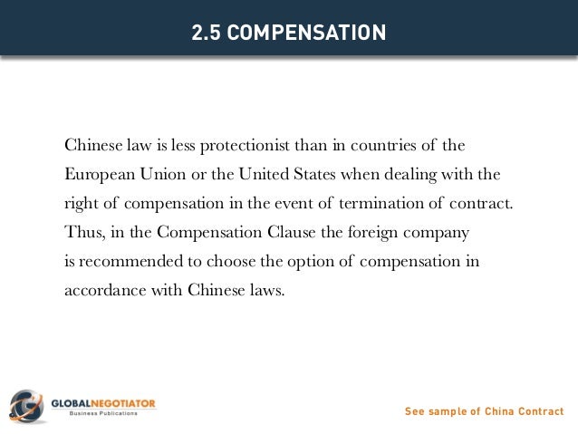china contracts in english chinese samples of business contracts