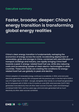 Ember: China Energy Transition Review-2025 | PDF