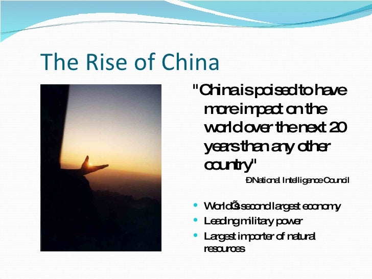 China In 2050 China In 2050