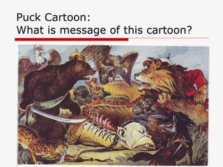 Puck Cartoon: What is message of this cartoon? 
