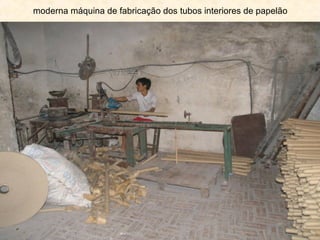 moderna máquina de fabricação dos tubos interiores de papelão
 