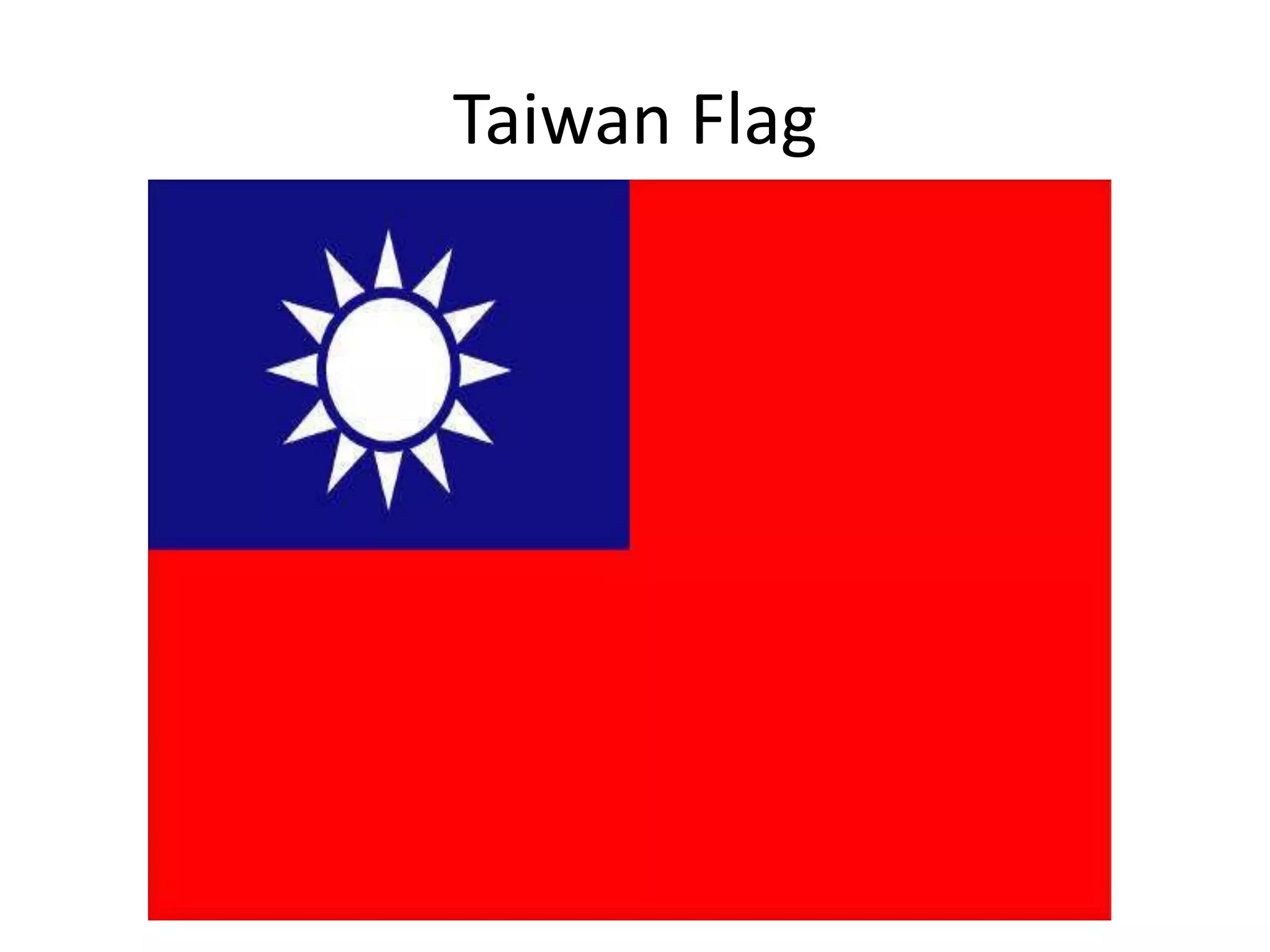 Taiwan Flag