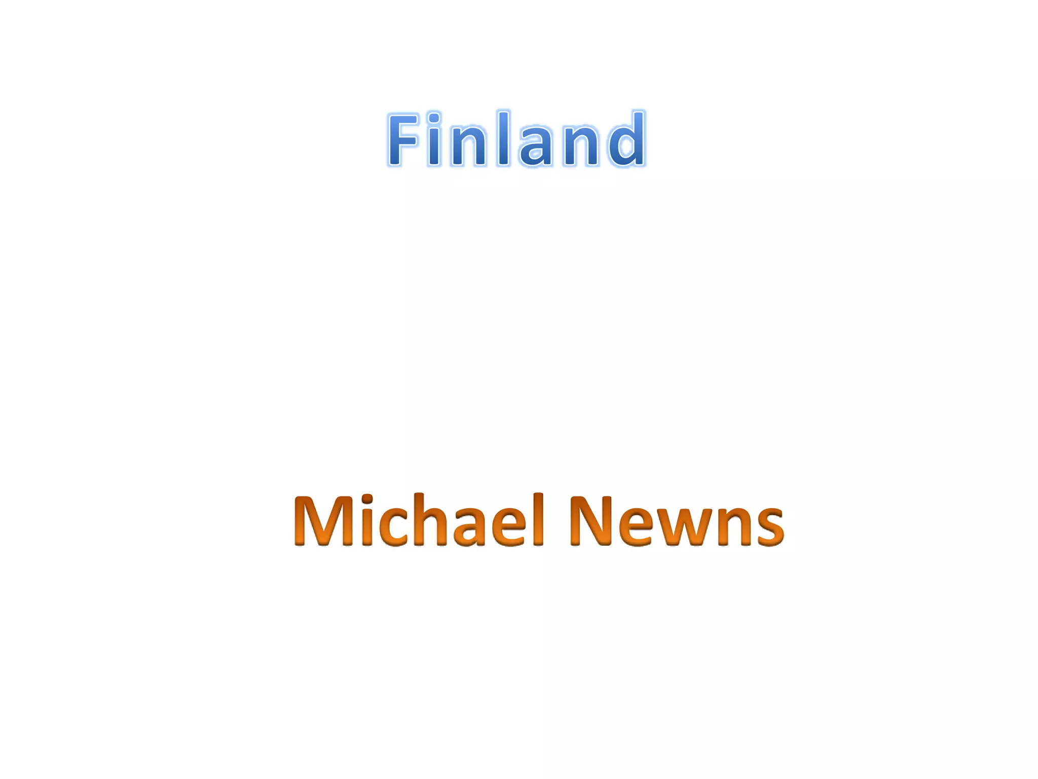 FinlandMichael Newns