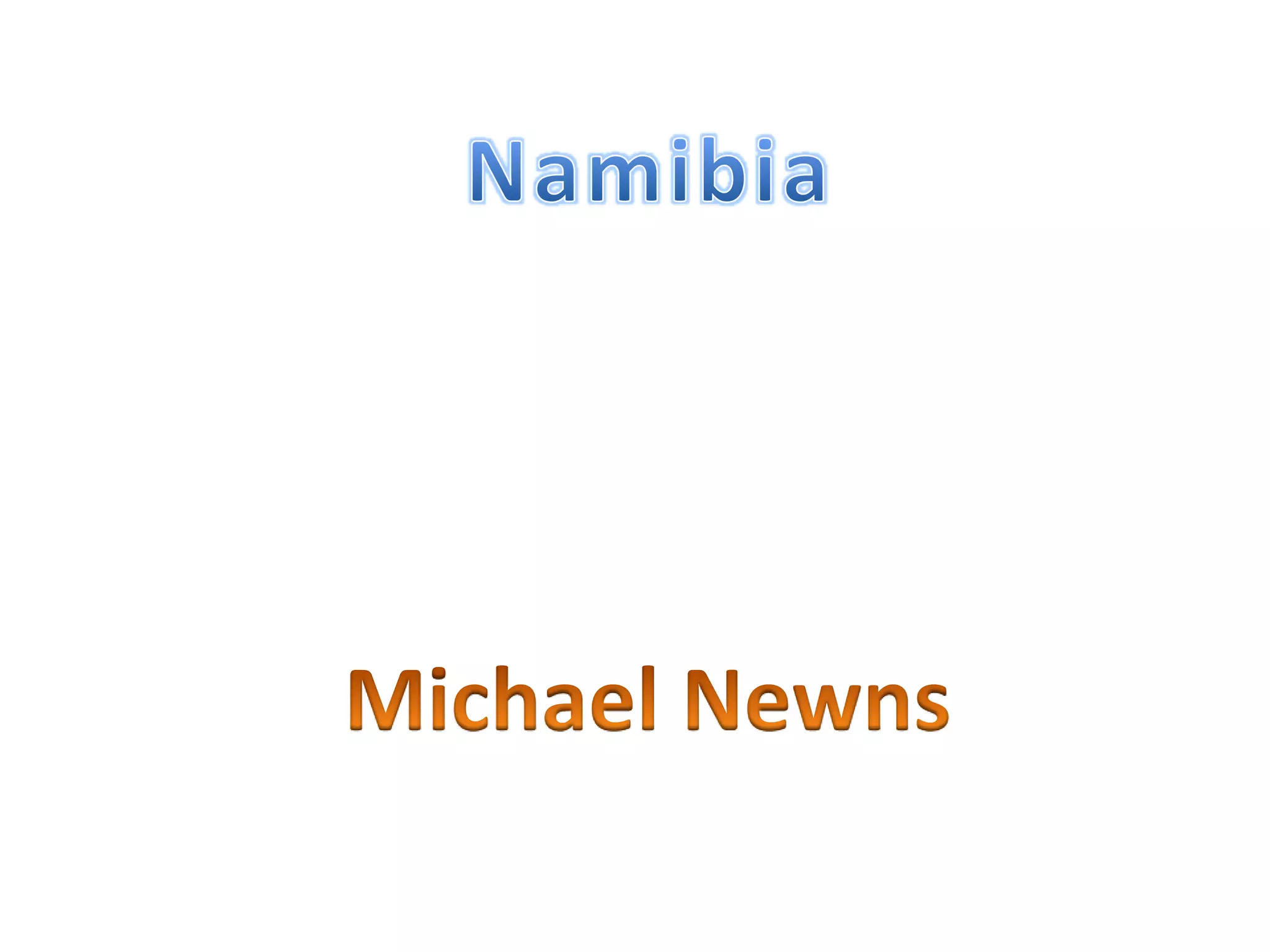 NamibiaMichael Newns