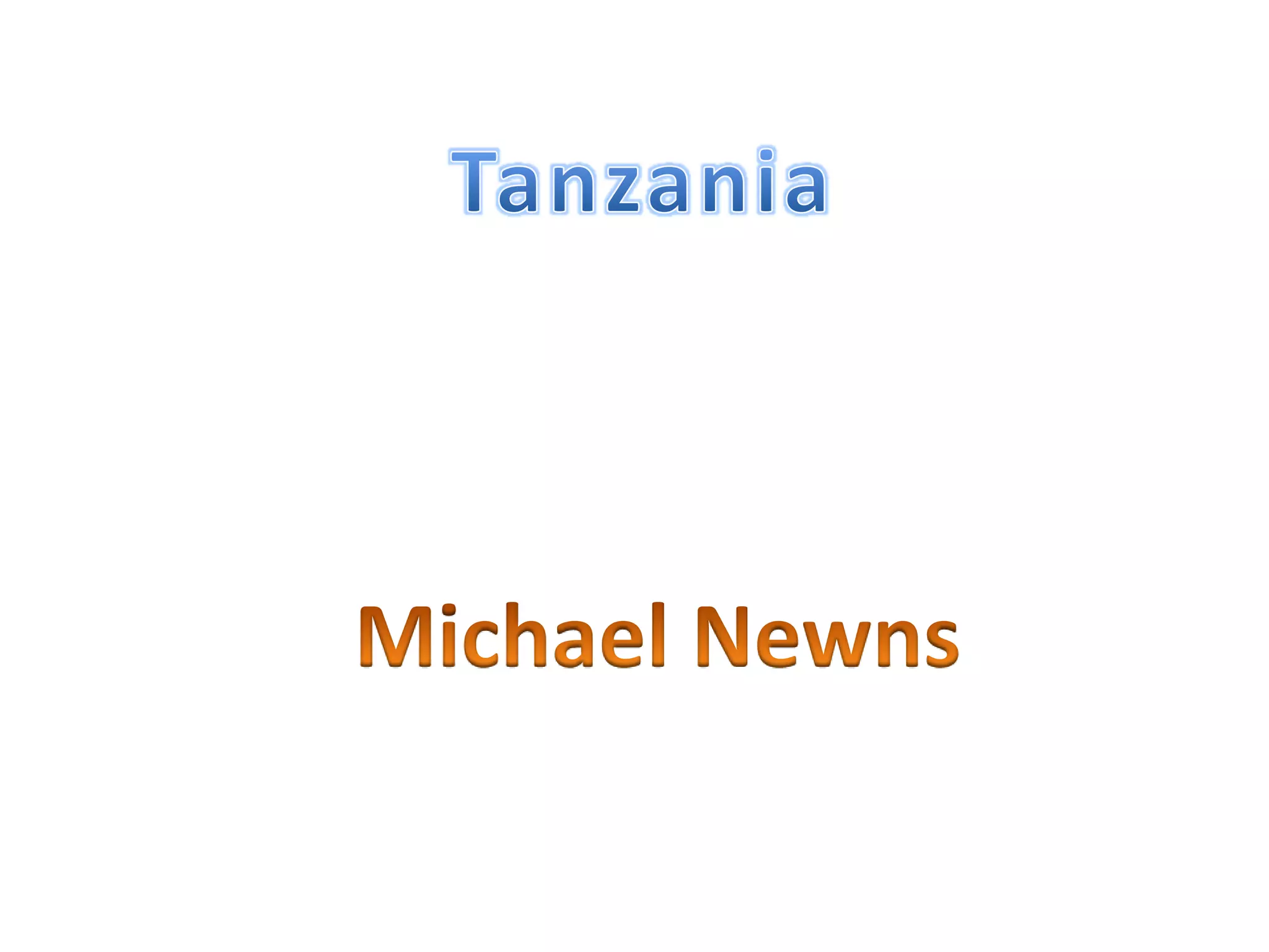 TanzaniaMichael Newns