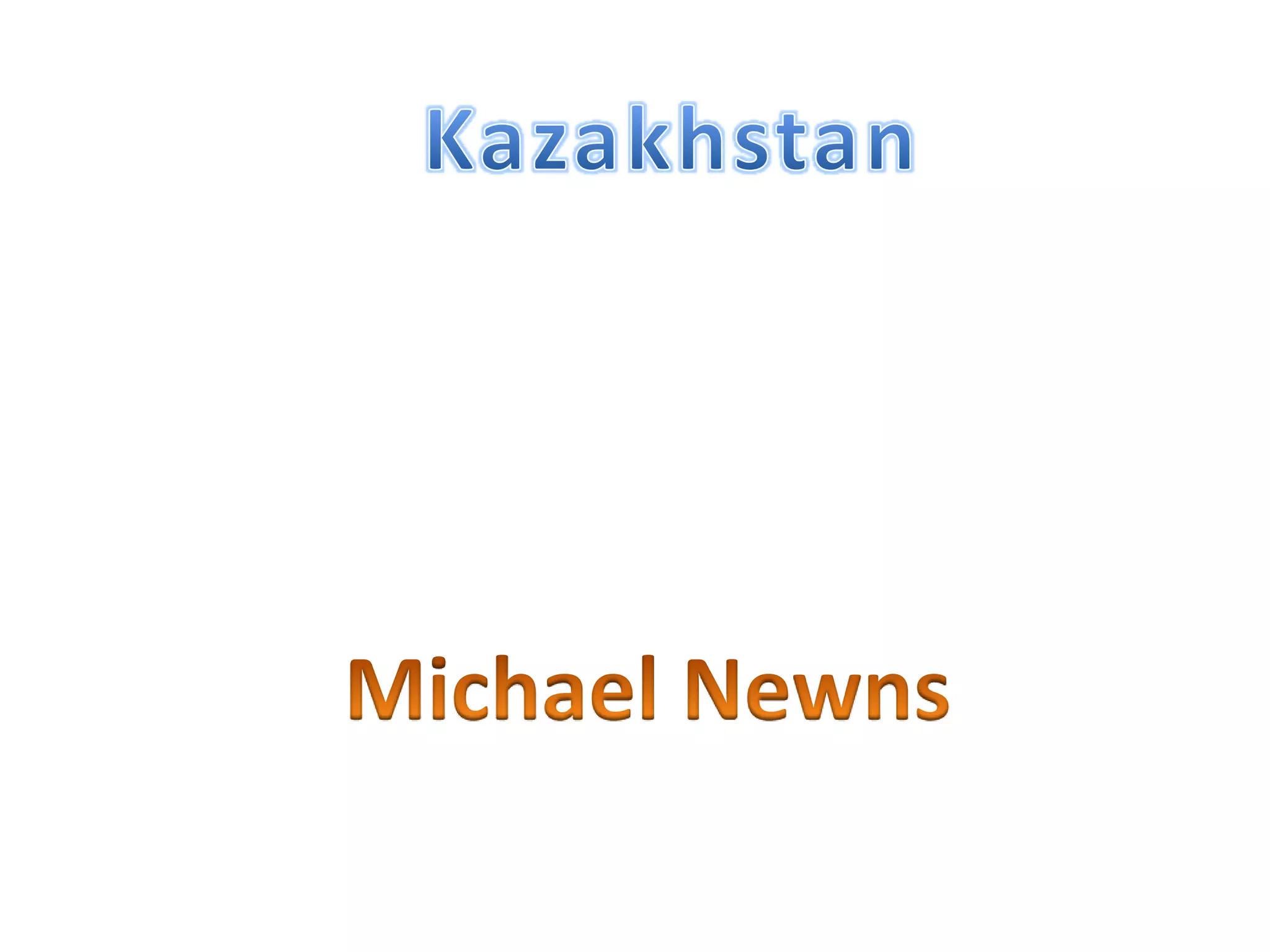 KazakhstanMichael Newns