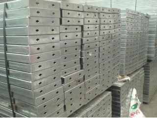 China 1.1mm 1.2mm scaffolding steel plank supplier