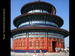 Beijing:  The historical Temple of Heaven. 