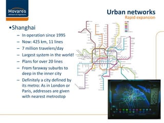 Cities are building public transport networks to keep accessibility levels highCar ownershipFrom now till 2020400 million Chinese are moving to the cities