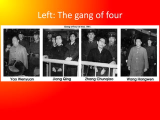 Left: The gang of four
 