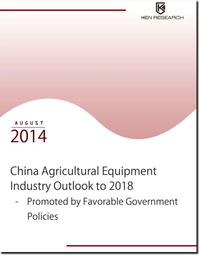 Future Outlook and Prospects China Farm Equipment Industry Market Report